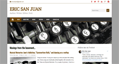 Desktop Screenshot of ericsanjuan.com